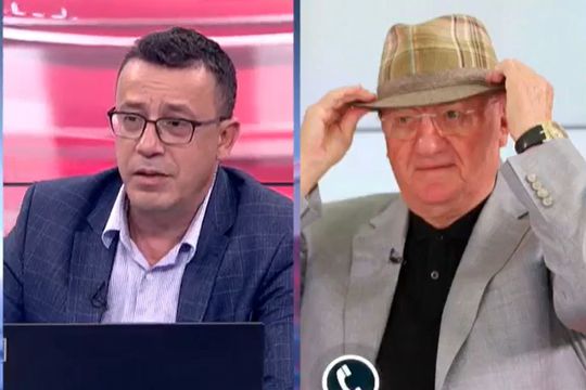Victor Ciutacu (în stânga) și Dumitru Dragomir (dreapta) vor prefața FCSB - LASK