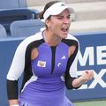 Gabriela Ruse a învins-o pe Barbora Krejcikova la US Open // sursă foto: Twitter @ WTA