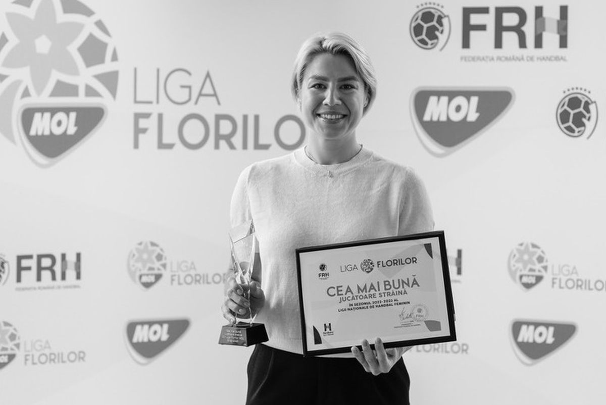A murit handbalista Iryna Glibko, răpusă de o boală cruntă. Fusese cea mai bună străină și de două ori golgheter în Liga Florilor