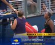Altercație aprinsă la fileu între Ostapenko și Townsend