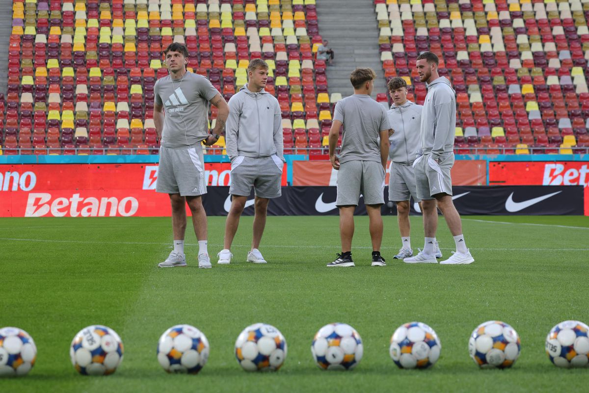 FCSB - Aberdeen, imagini înaintea returului din play-off-ul Europa League