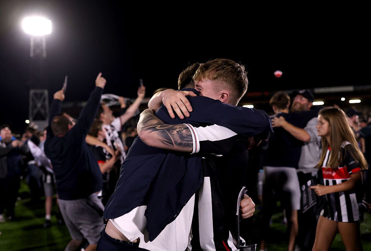 Grimsby, după victoria cu Manchester United