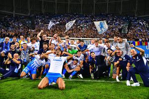 Fiesta pe gazon, după ce Universitatea Craiova a obținut calificarea istorică în Conference League