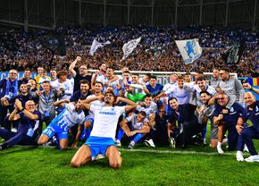 Fiesta pe gazon, după ce Universitatea Craiova a obținut calificarea istorică în Conference League