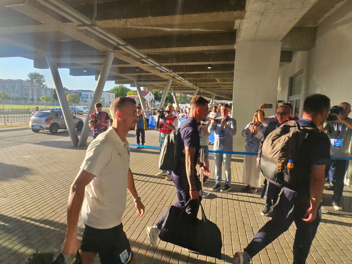 Universitatea Craiova - Bașakșehir, imagini înainte de partidă