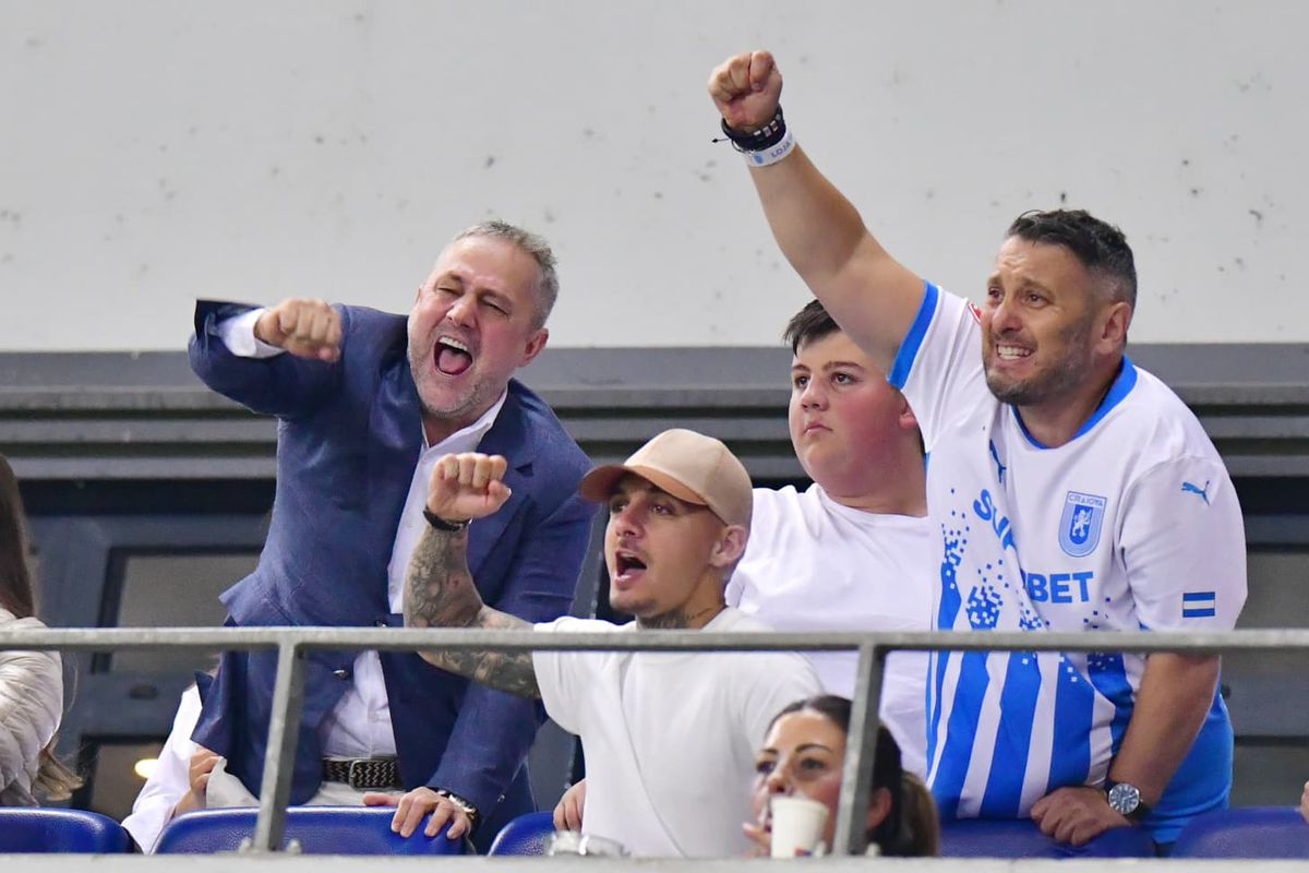 Cele mai tari imagini din seara europeană cu FCSB și Universitatea Craiova