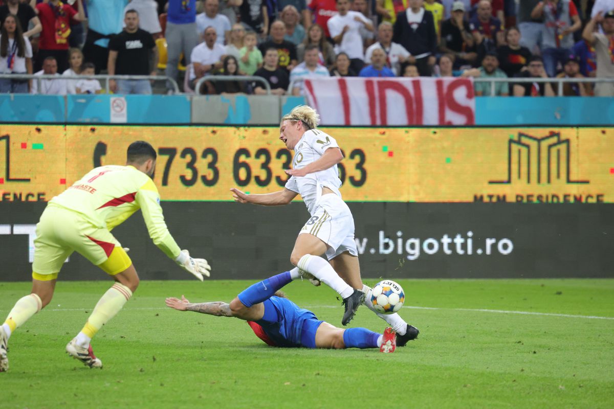 FCSB - Aberdeen, în play-off-ul Europa League // FOTO: Ionuț Iordache (GSP)