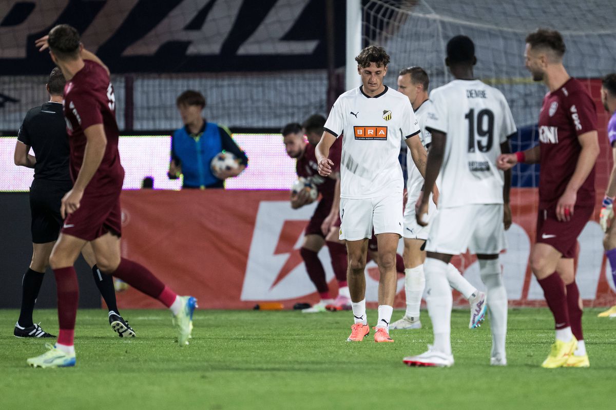 CFR Cluj - Hacken, retur - imagini din meci