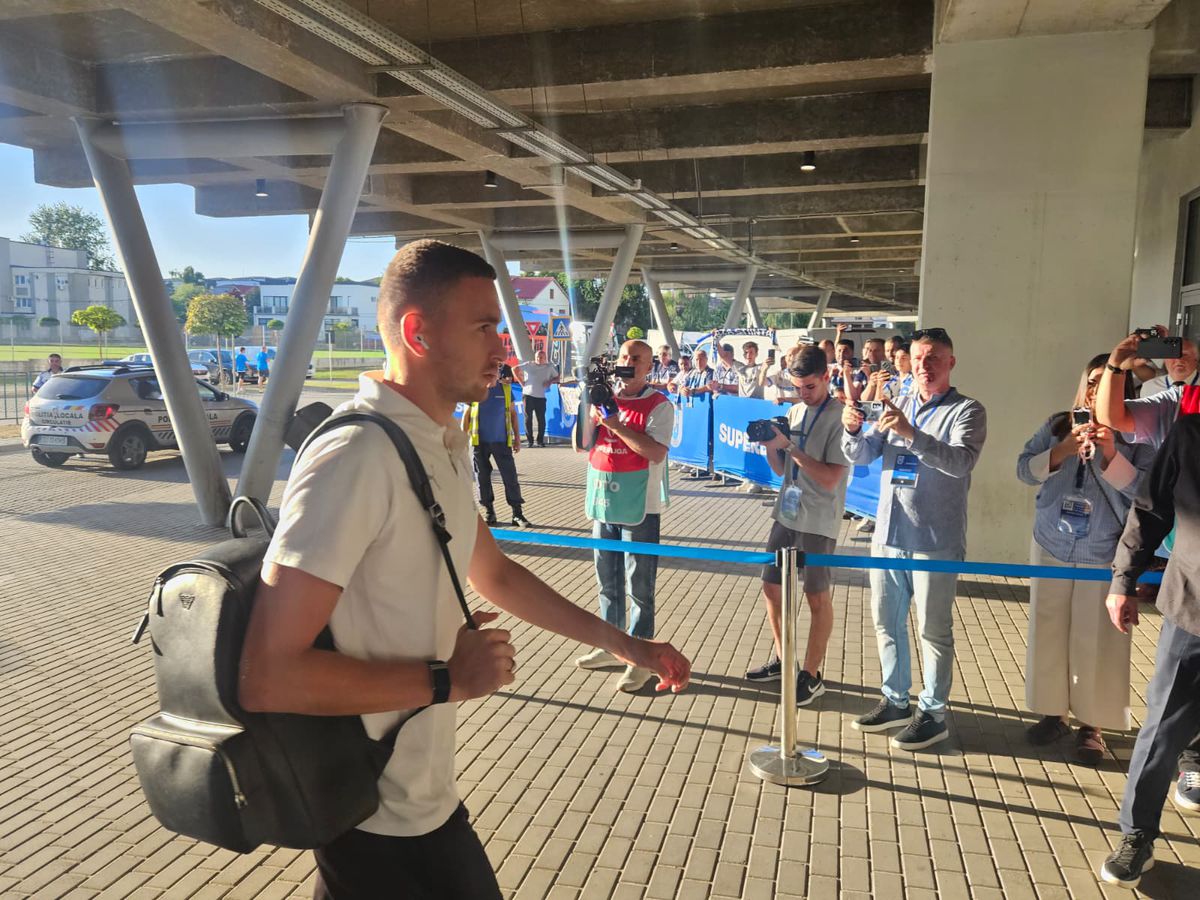 Universitatea Craiova - Bașakșehir, imagini înainte de partidă