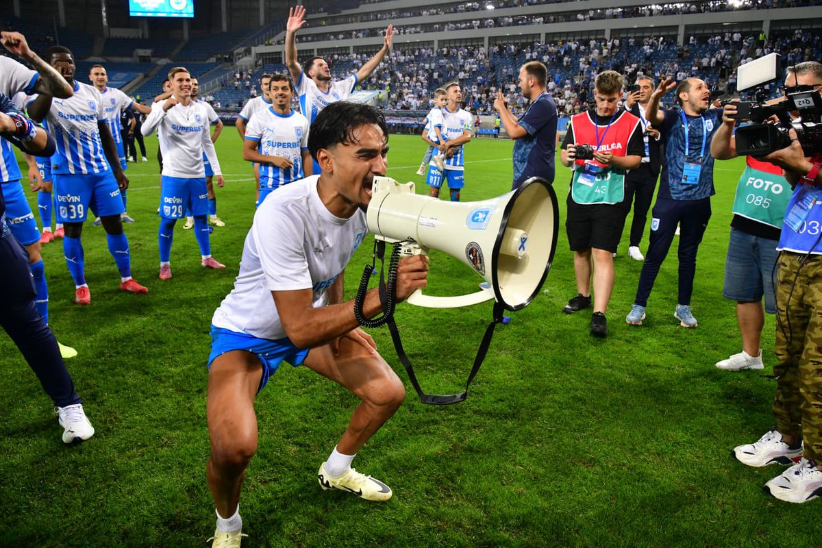 În luna mai nu putea să meargă, acum a dus-o pe Craiova în Conference League: „Am realizat ceva mare”