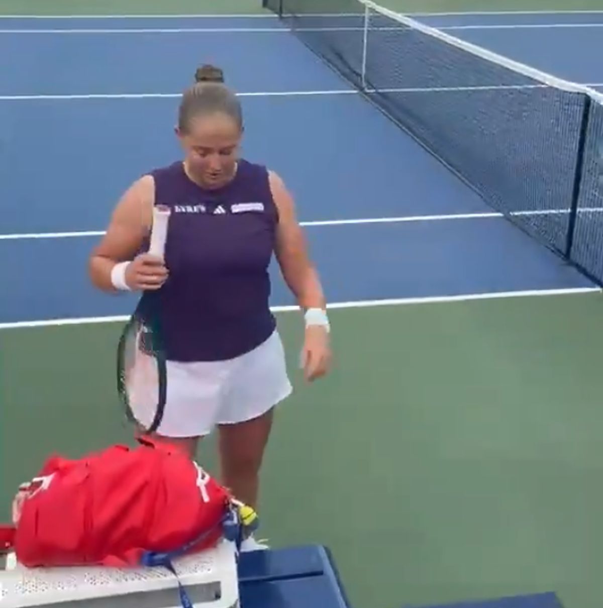 Altercație aprinsă la fileu între Ostapenko și Townsend