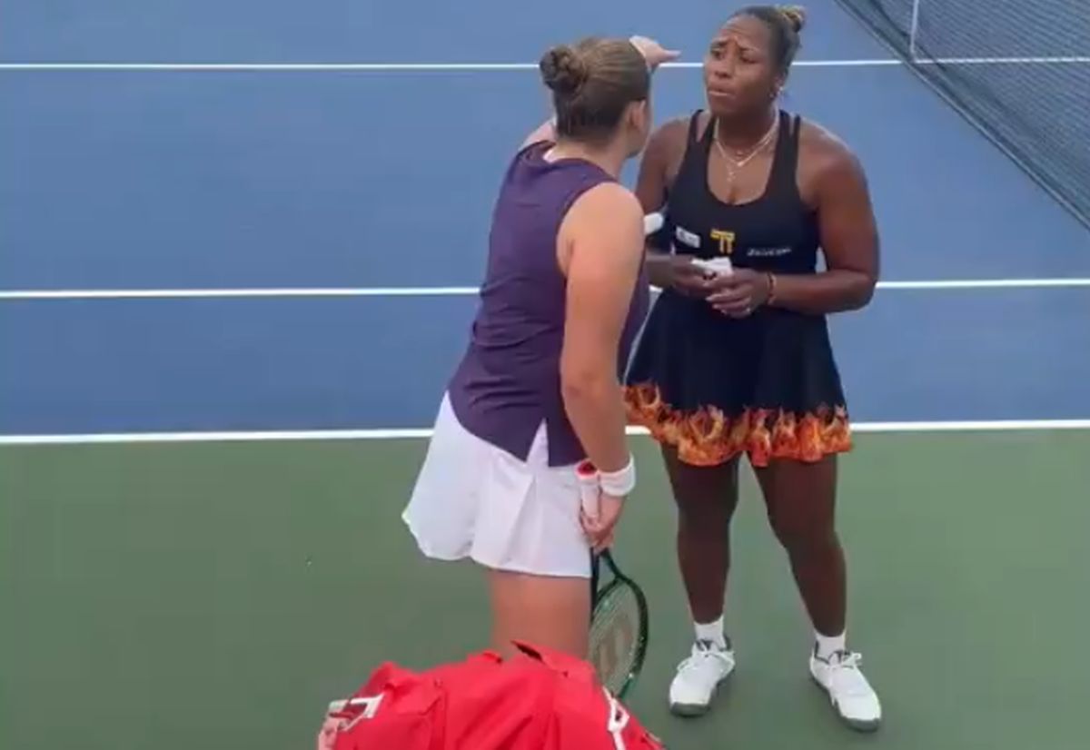 Altercație aprinsă la fileu între Ostapenko și Townsend