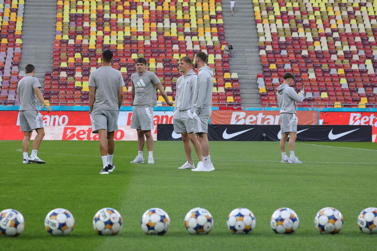 FCSB - Aberdeen, imagini înaintea returului din play-off-ul Europa League