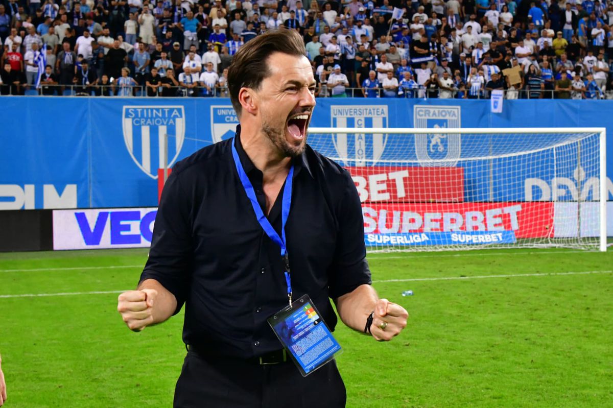 În luna mai nu putea să meargă, acum a dus-o pe Craiova în Conference League: „Am realizat ceva mare”