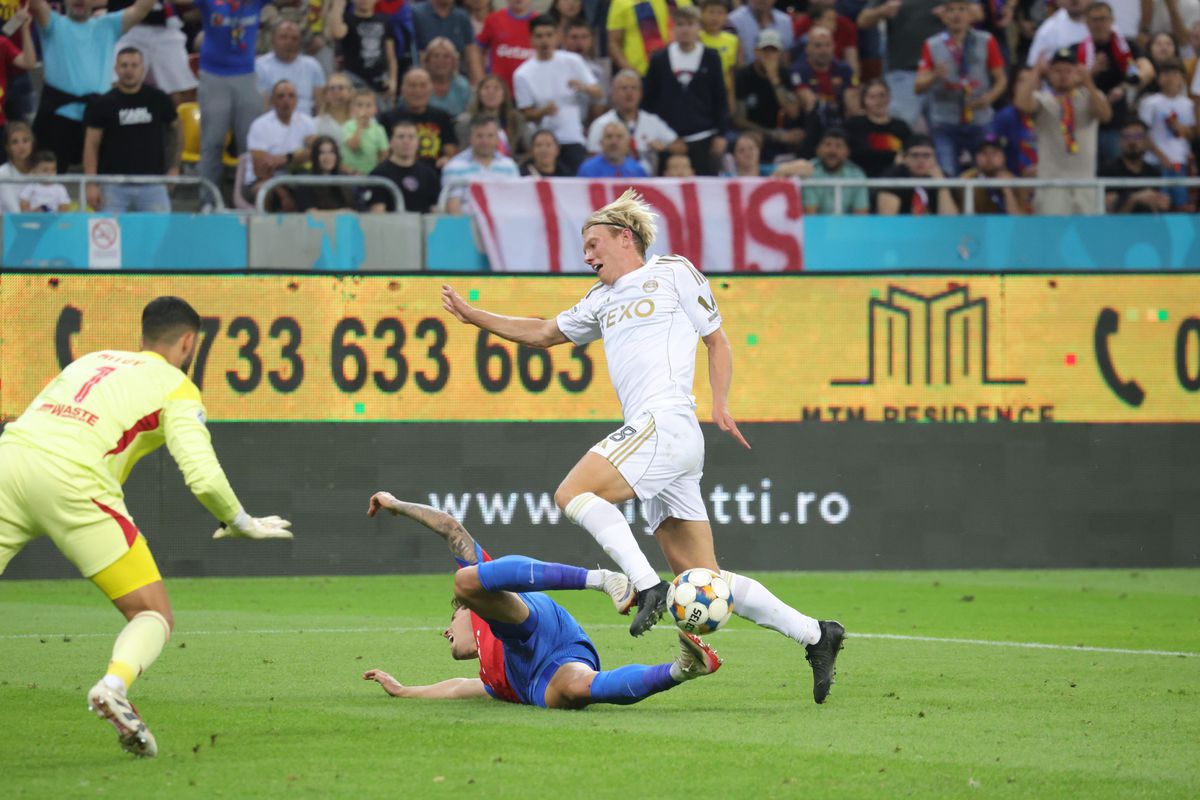 Cum a numit-o presa din Scoția pe FCSB, după ce a spulberat-o pe Aberdeen și s-a calificat în Europa League