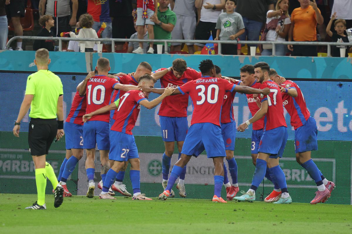 FCSB - Aberdeen, în play-off-ul Europa League // FOTO: Ionuț Iordache (GSP)