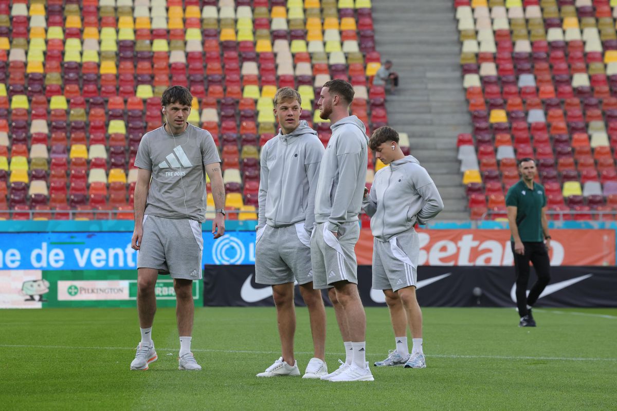 FCSB - Aberdeen, imagini înaintea returului din play-off-ul Europa League