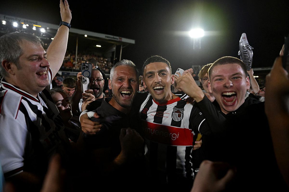 Grimsby, după victoria cu Manchester United