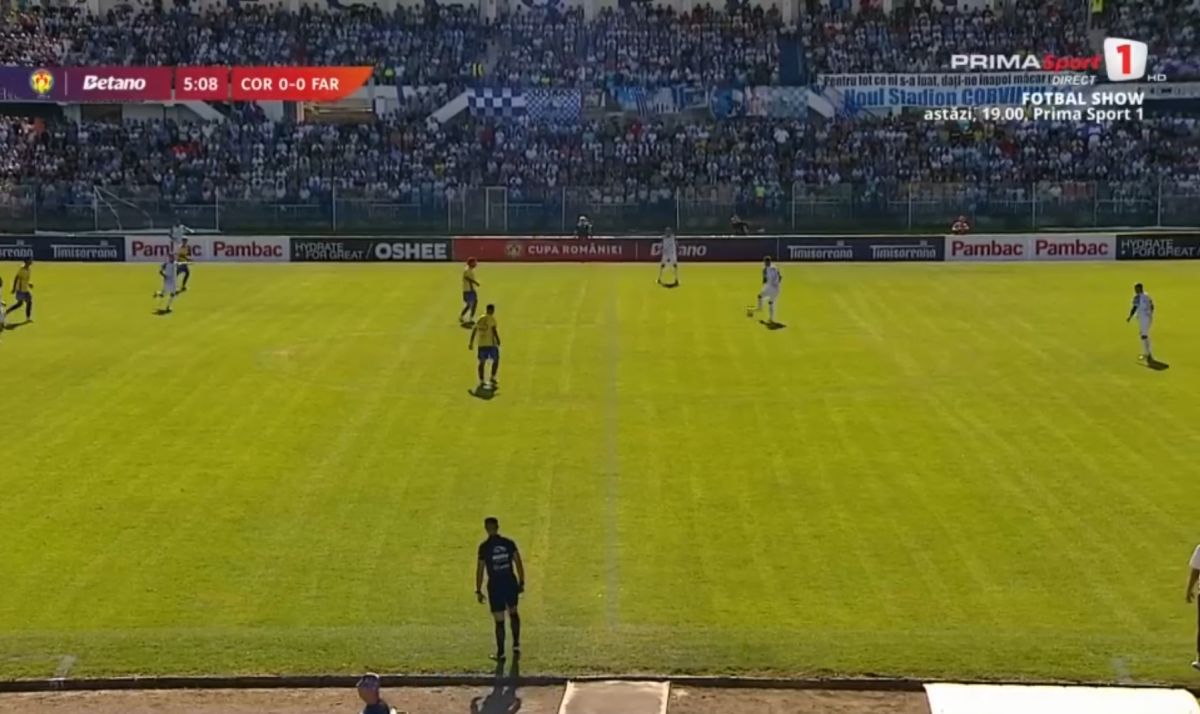 Stadion plin la Corvinul - Farul