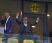 Ce a făcut Gigi Becali, la pauza partidei dintre FCSB și Aberdeen // foto: Ionuț Iordache