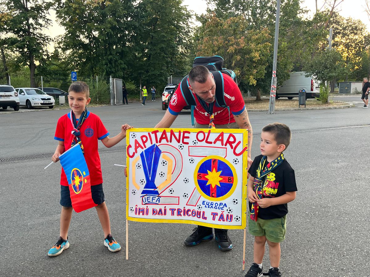 FCSB - Aberdeen, imagini înaintea returului din play-off-ul Europa League