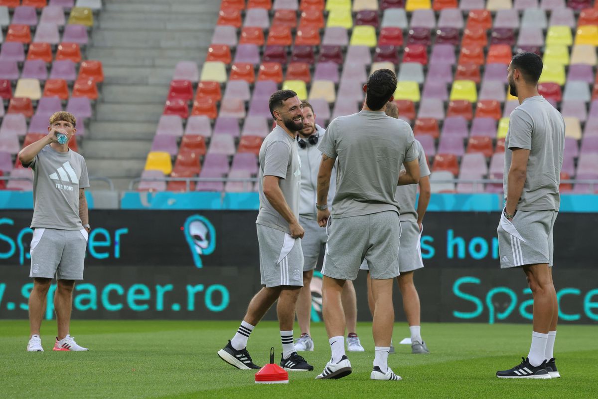 FCSB - Aberdeen, imagini înaintea returului din play-off-ul Europa League