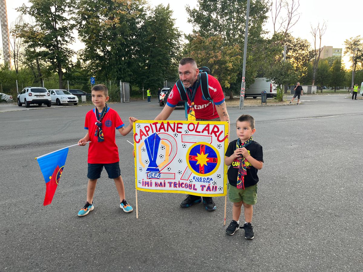 FCSB - Aberdeen, imagini înaintea returului din play-off-ul Europa League