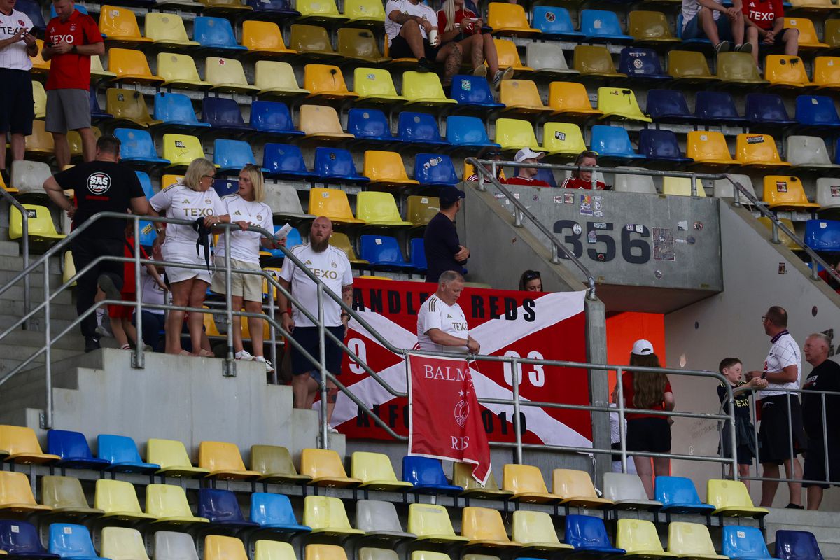 FCSB - Aberdeen, imagini înaintea returului din play-off-ul Europa League