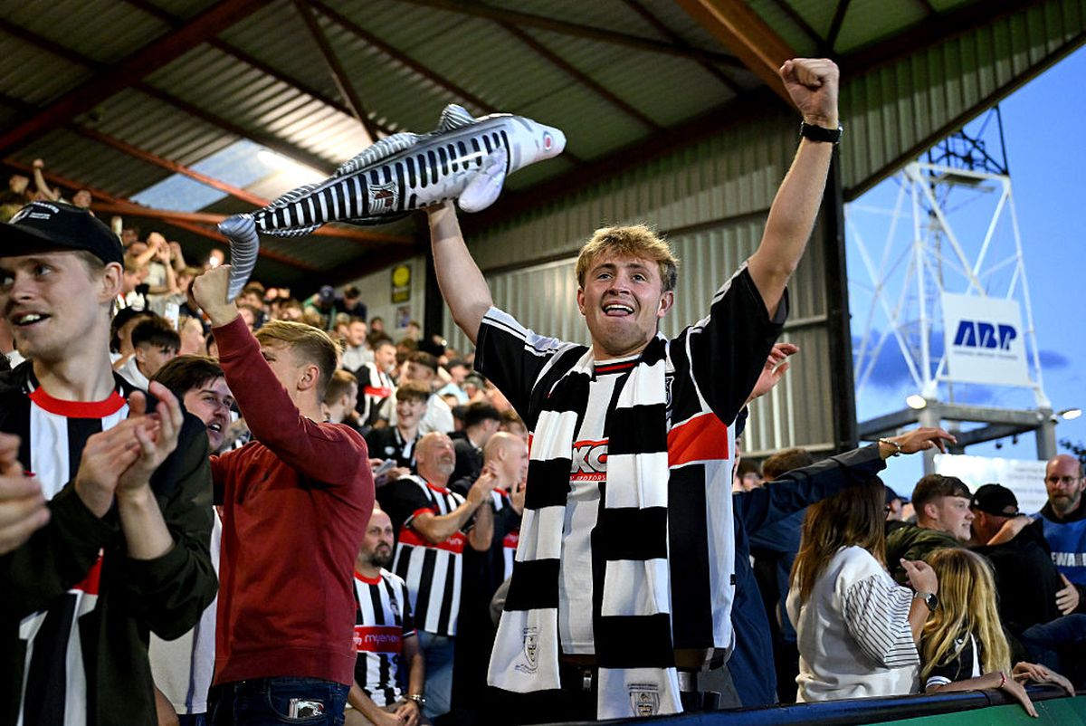 Grimsby, după victoria cu Manchester United