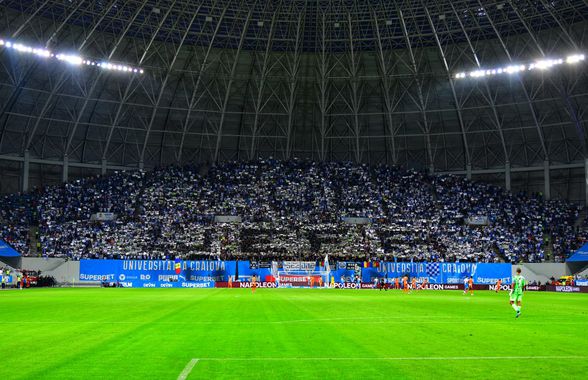 Universitatea Craiova și-a aflat pedeapsa, după scenografia „F*** UEFA”