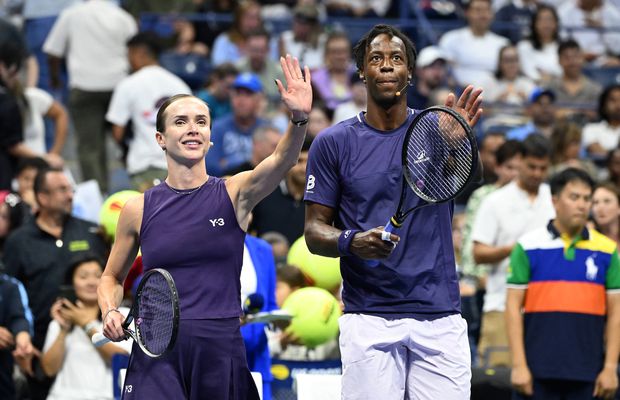 Eliminat împreună cu soția Svitolina în primul tur la US Open, Gael Monfils recunoaște: „Sunt epuizat de ani de zile!”