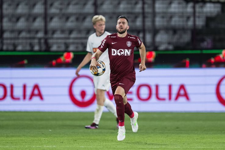 CFR Cluj - Hacken, retur - imagini din meci // foto: Imago