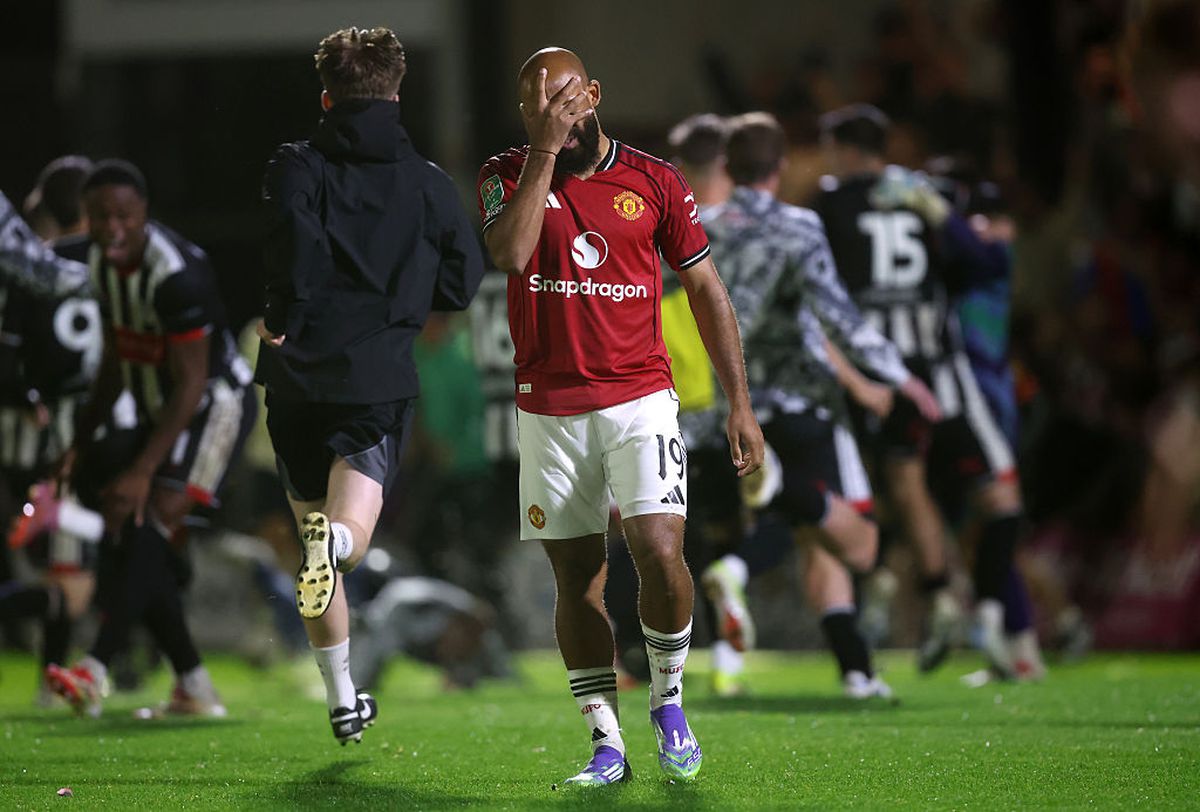 Grimsby, după victoria cu Manchester United