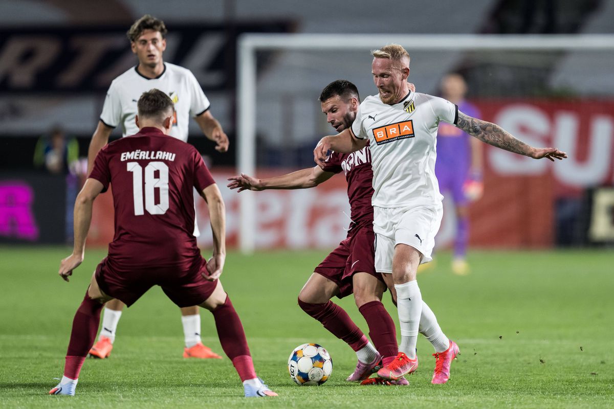 CFR Cluj - Hacken, retur - imagini din meci