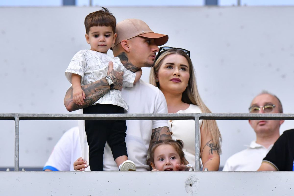 Familia Mitriță, în tribune la Universitatea Craiova - Bașakșehir