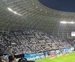 Suporterii oltenilor, coregrafie ȘOCANTĂ, înainte de Universitatea Craiova - Istanbul Bașakșehir: „F**k UEFA!”
