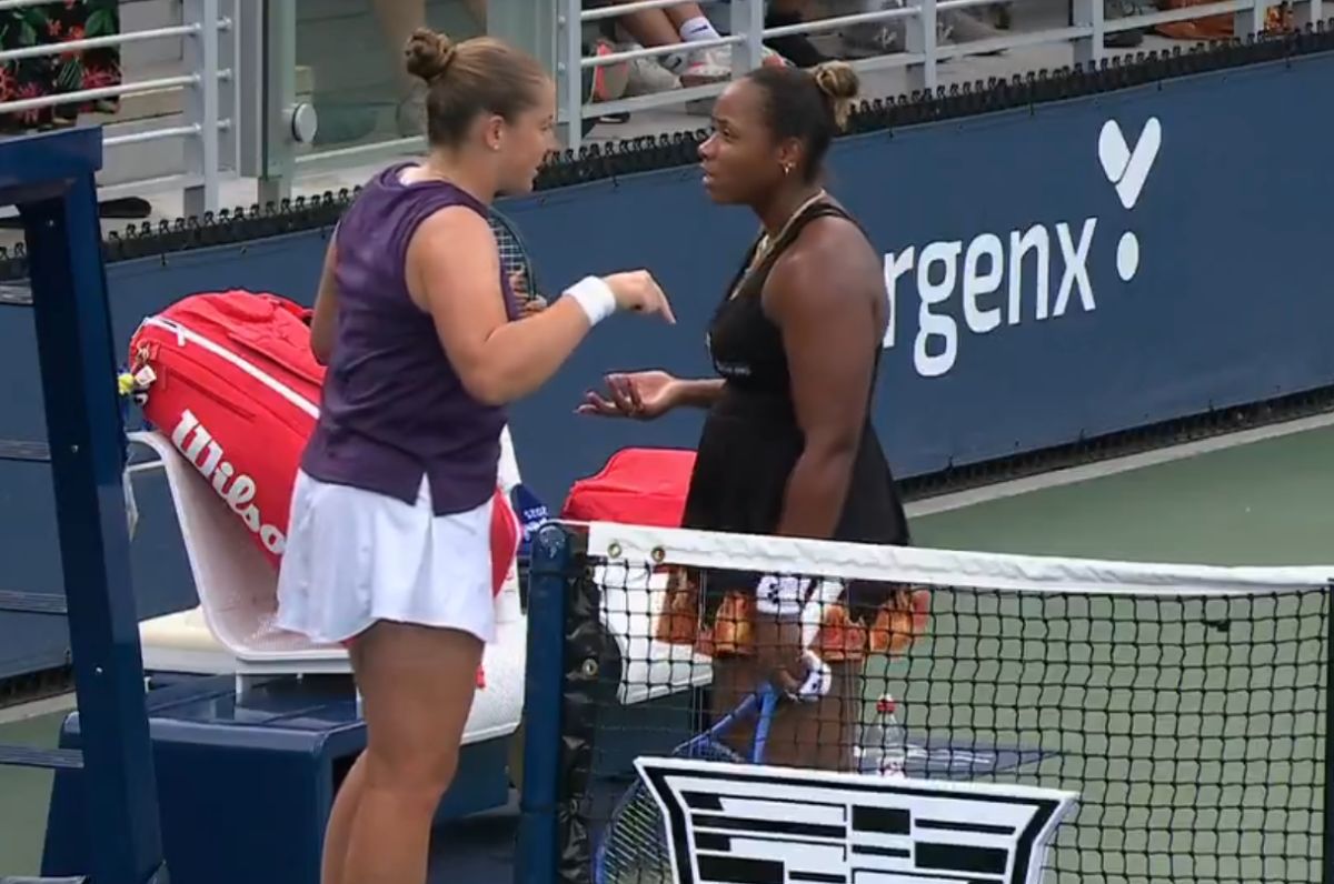 Altercație aprinsă la fileu între Ostapenko și Townsend