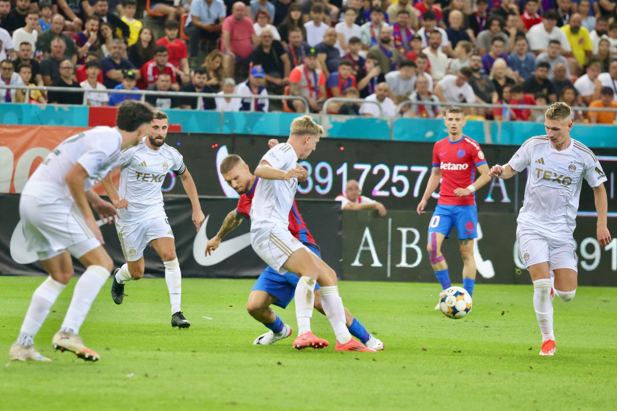 Cum a numit-o presa din Scoția pe FCSB, după ce a spulberat-o pe Aberdeen și s-a calificat în Europa League