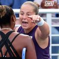 Taylor Townsend și Jelena Ostapenko Foto: X