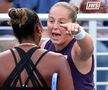 Taylor Townsend și Jelena Ostapenko Foto: X