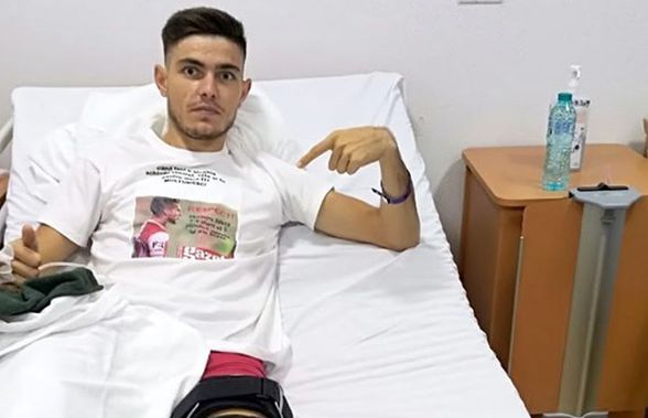 Alin Gojnea, fotbalistul care și-a spus povestea la GSP Live, a fost operat în urma implicării lui Alex Băluță: „Voi lupta pentru a ajunge sus”