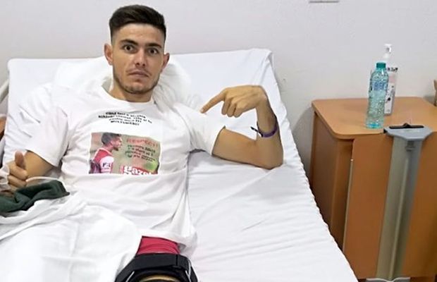 Alin Gojnea, fotbalistul care și-a spus povestea la GSP Live, a fost operat în urma implicării lui Alex Băluță: „Voi lupta pentru a ajunge sus”