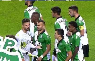 FOTO Gafă amuzantă făcută de Sporting » Au uitat să-l includă pe portarul debutant în poza de grup