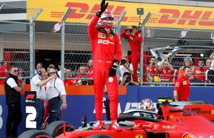 MP AL RUSIEI // Charles Leclerc continuă seria fabuloasă: a fost cel mai rapid la Soci și pleacă din pole-position! L-a egalat pe Michael Schumacher