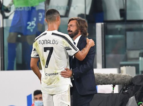 Cristiano Ronaldo și Andrea Pirlo, foto: Guliver/gettyimages