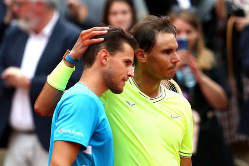 Thiem (în stânga) e considerat unul dintre principalii favoriți la câștigarea Roland Garros. foto: Guliver/Getty Images