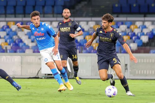 Genoa a pierdut meciul cu Napoli, 0-6 // foto: Guliver/gettyimages