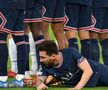 Leo Messi, în finalul meciului PSG - Man. City / Sursă foto: Twitter Asteriscos