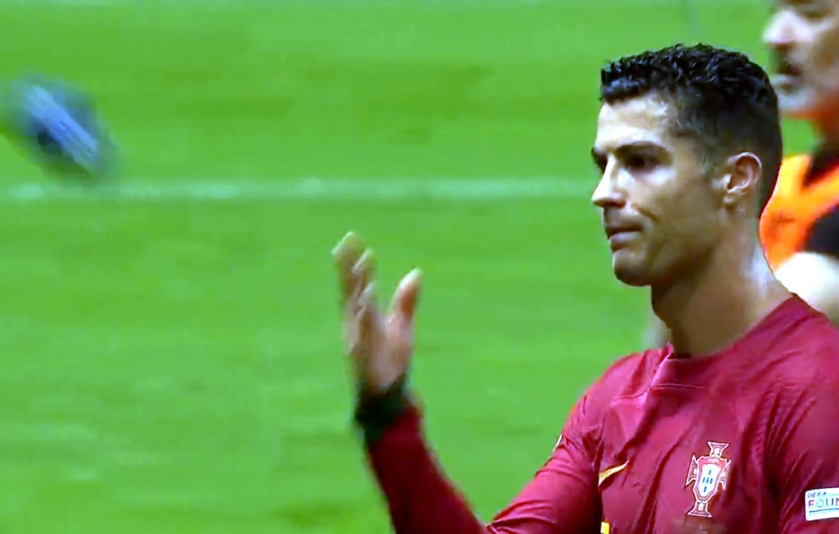 Cristiano Ronaldo, frustrat după înfrângerea cu Spania » Gest la nervi făcut la final