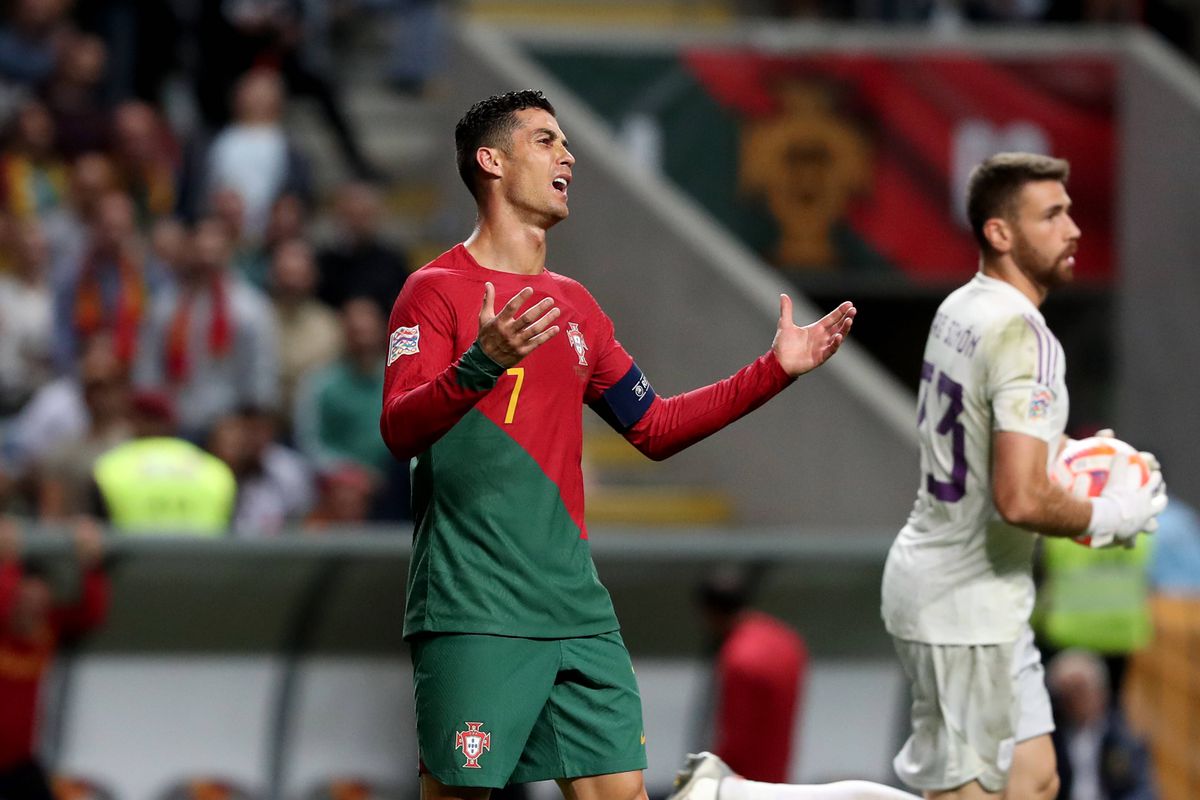 Cristiano Ronaldo, în Portugalia - Spania